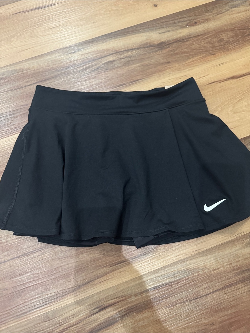 Nike Black Skort with White Swoosh